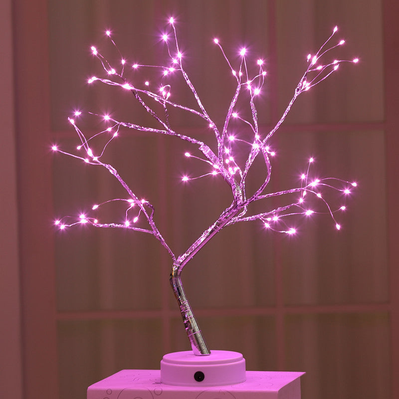 Christmas Decoration Night Light LED Pearl Tree