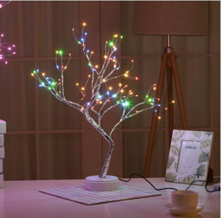 Christmas Decoration Night Light LED Pearl Tree