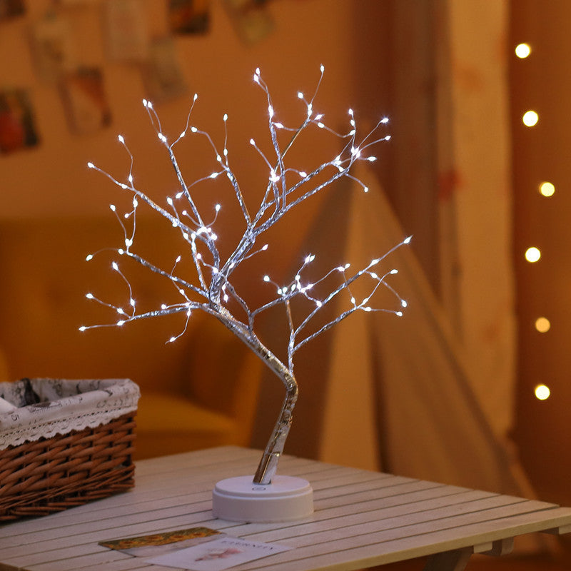Christmas Decoration Night Light LED Pearl Tree