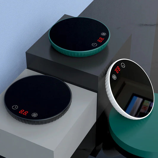 Electric Waterproof Touch Cup Warmer- Drinks Toasty for the Holidays